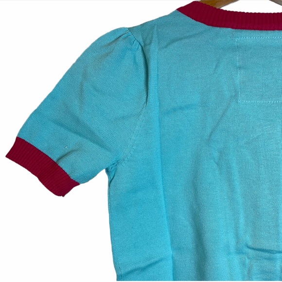 Marvel Spider Gwen Vintage Knit Crop Cardigan Small NWT - Picture 7 of 8